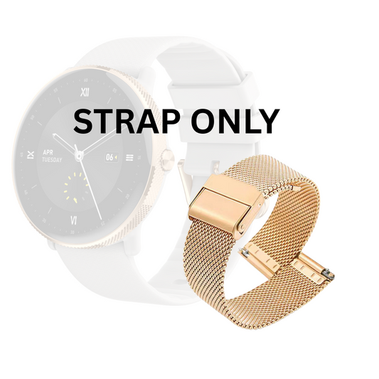 Metallic Mesh Strap 22mm