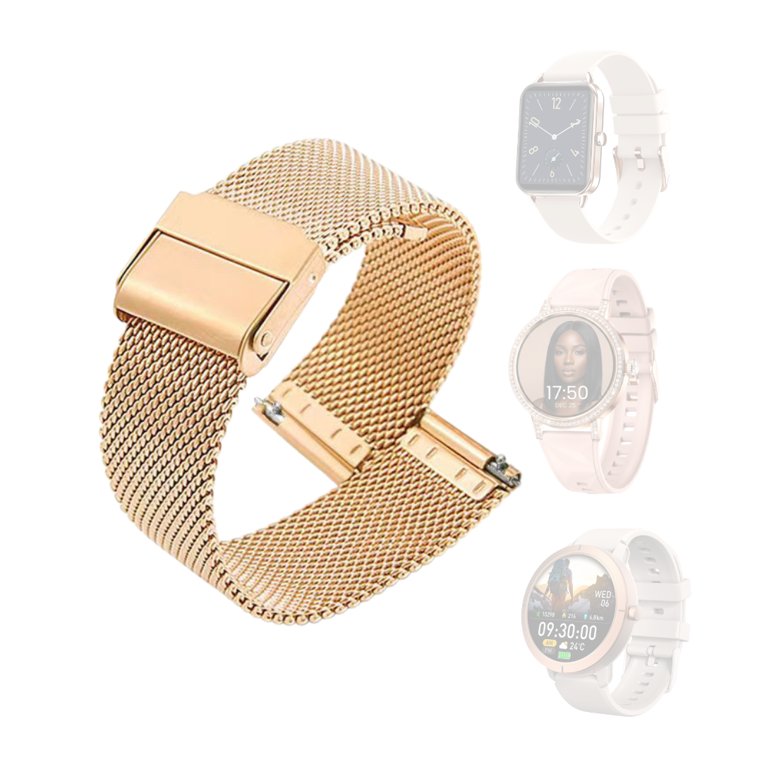 Metallic Mesh Strap