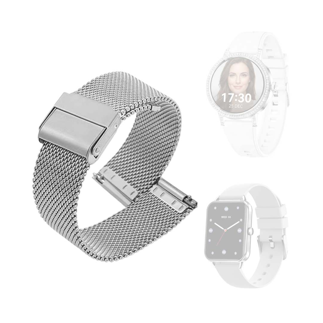Metallic Mesh Strap