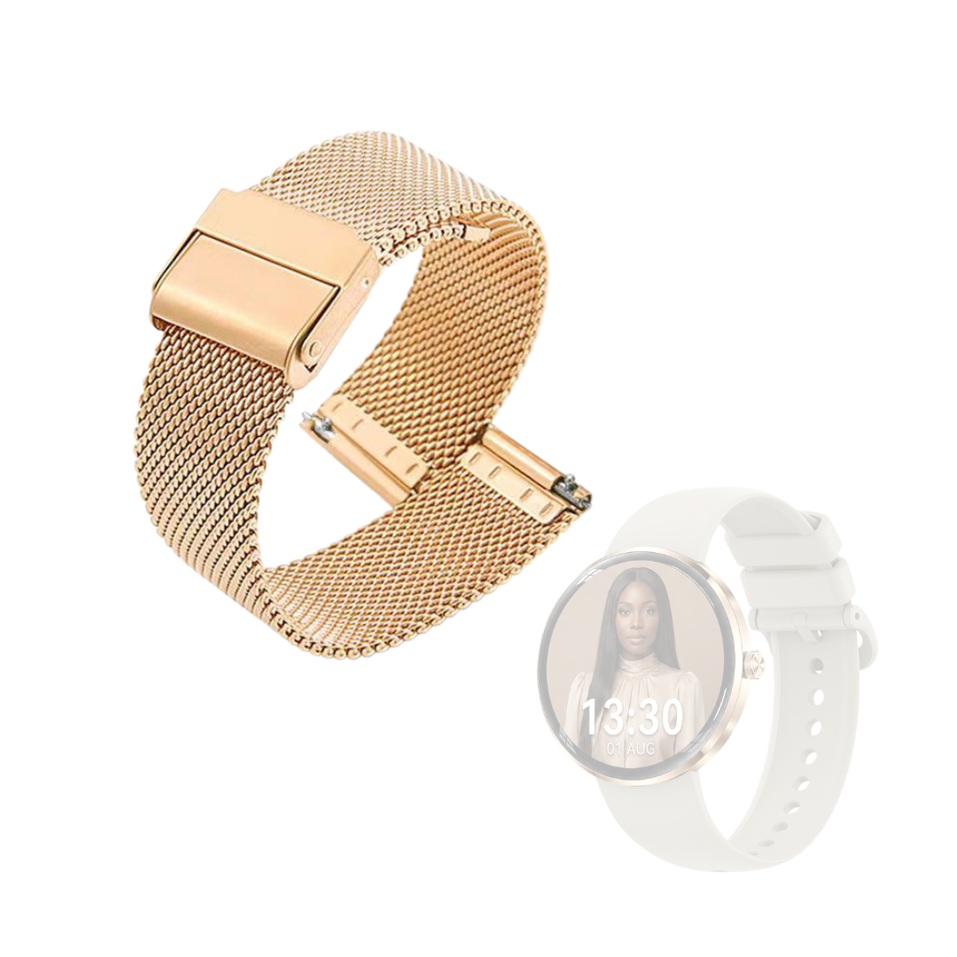 Metallic Mesh Strap