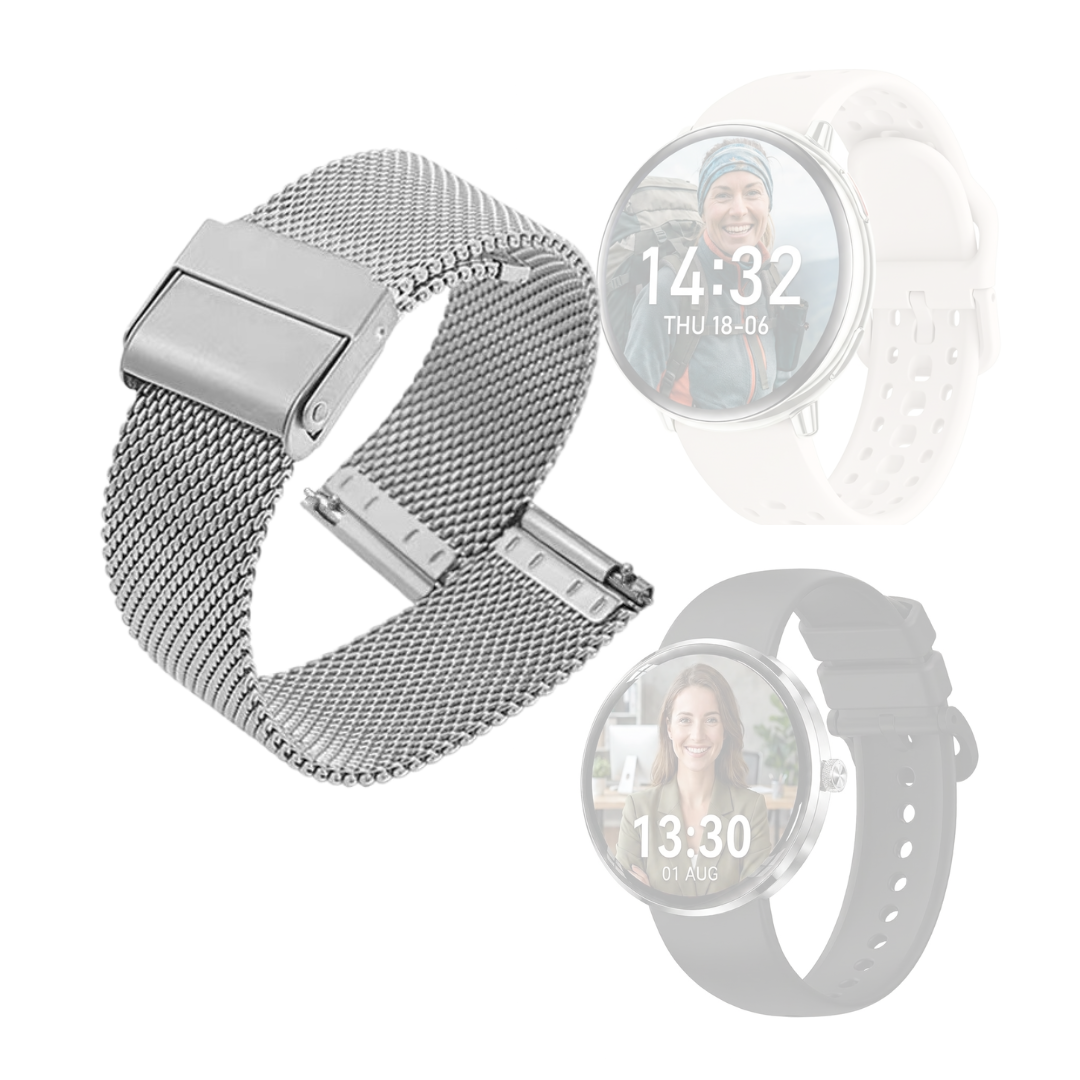 Metallic Mesh Strap