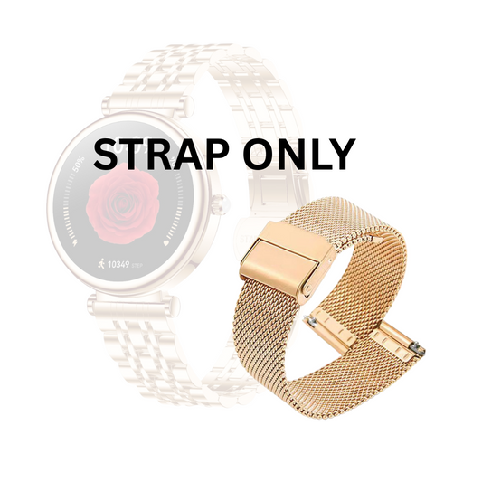 Metallic Mesh Strap 18mmm