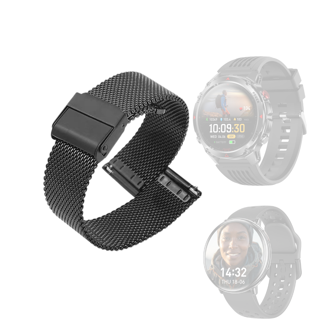 Metallic Mesh Strap