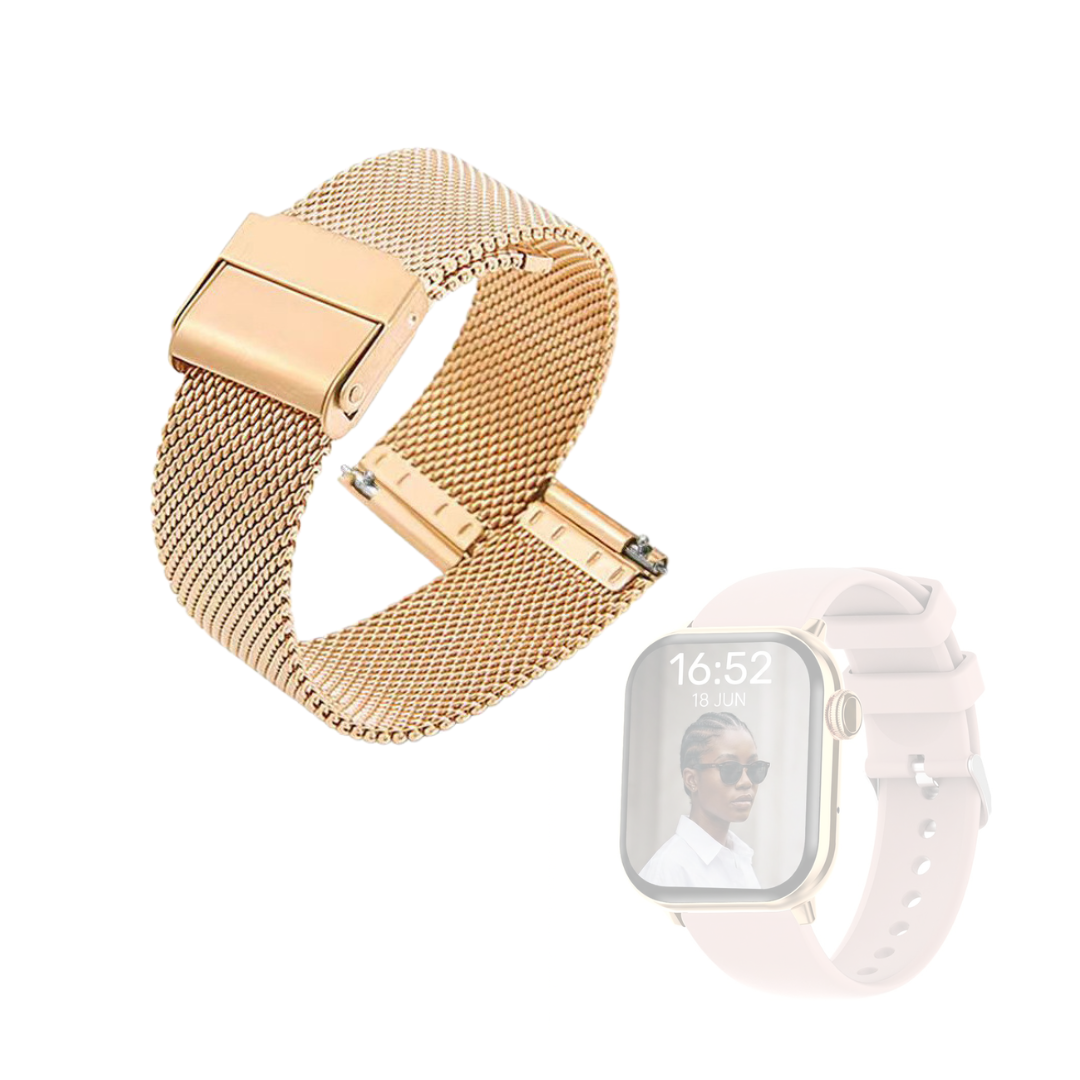 Metallic Mesh Strap