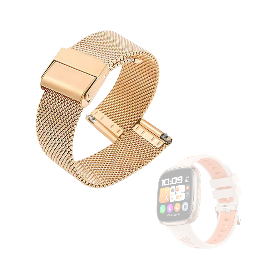 Metallic Mesh Strap