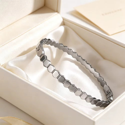 Hexagon Bangle
