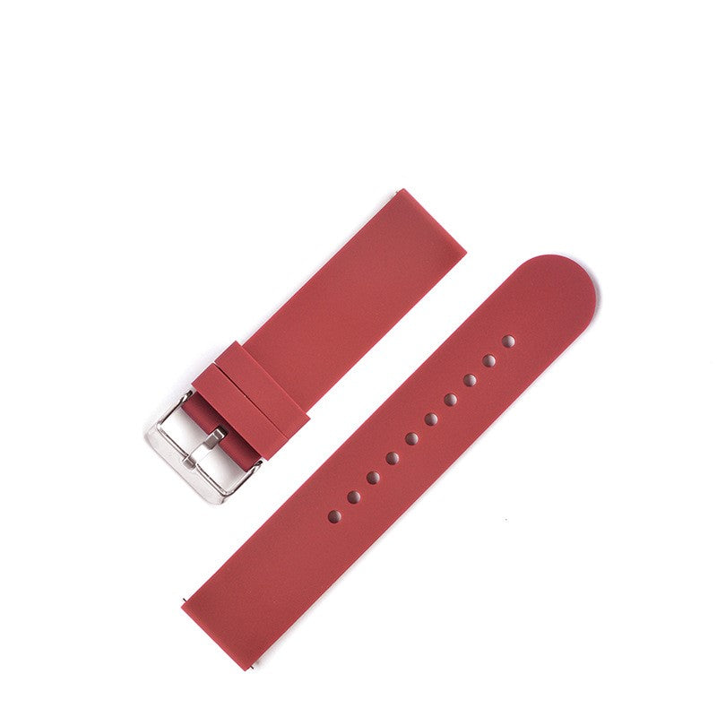 Silicone watch band